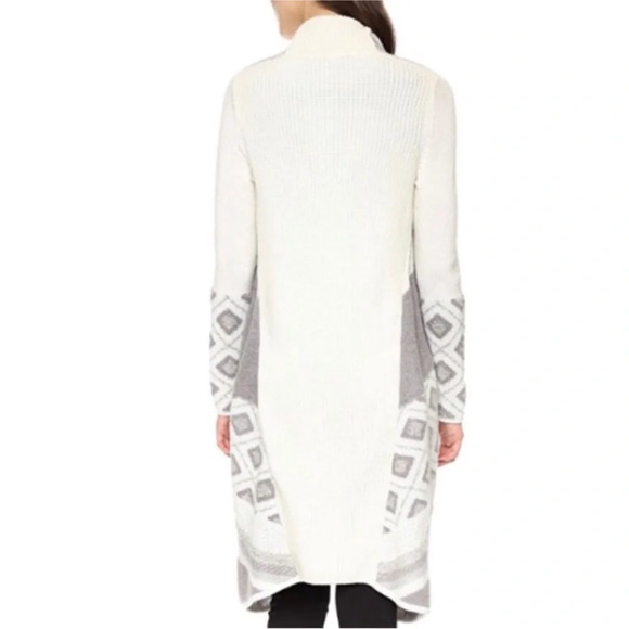 VINCE Alpaca and wool blend long cardigan - Picture 3 of 15